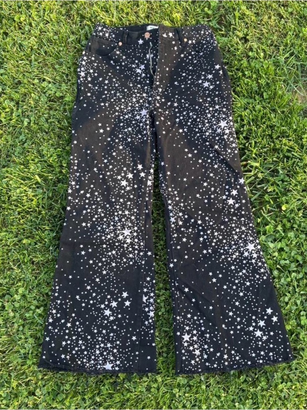 Wrangler Wanderer high rise flare ✨ Retro star print jeans